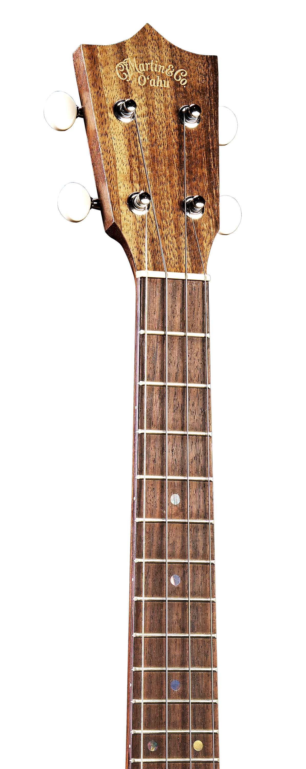 Headstock & Neck of Martin O'ahu&reg; TKE Uke Burst image number 4